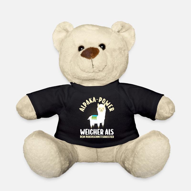 Alpaka - Teddy - Schwarz