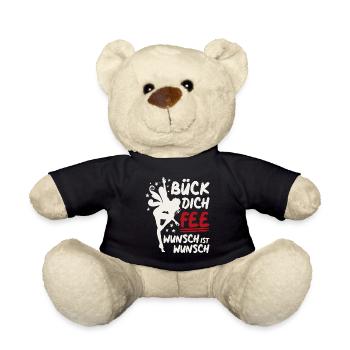 Bück dich Fee - Wunsch ist Wunsch - Teddy - Schwarz - Vorne
