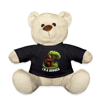 Tree Hugger Ours environnementaliste - Nounours - noir - Devant