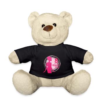 8 mars Journée internationale de la femme - Nounours - noir - Devant