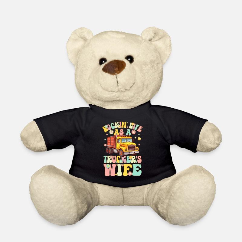 Groovy LKW-Fahrer Ehemann - Teddy - Schwarz