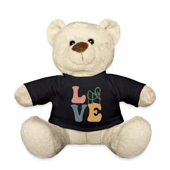 Parc d’attractions LOVE Roller Coaster - Nounours - noir - Devant