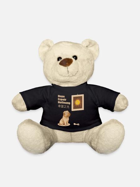 Image de chien et de balle de tennis - Nounours - noir