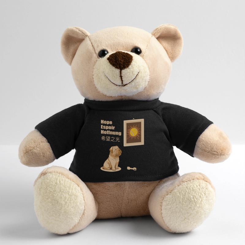 Image de chien et de balle de tennis Nounours