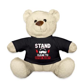 Virtual Reality VR Gamer Funnz - Teddy Bear - black - Front