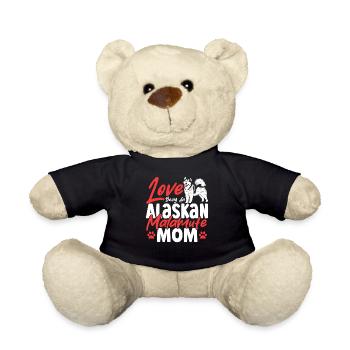 Propriétaire de chien Alaskan Malamute Race Alaskan - Nounours - noir - Devant