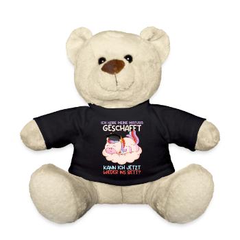 Maturant Habe meine Matura Geschafft Abschluss - Teddy - Schwarz - Vorne