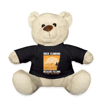 Klettern Mountain Boulder Climble Climber - Teddy - Schwarz - Vorne