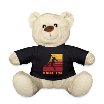 Grimpeur Escalade Montagne - Nounours - noir - Devant