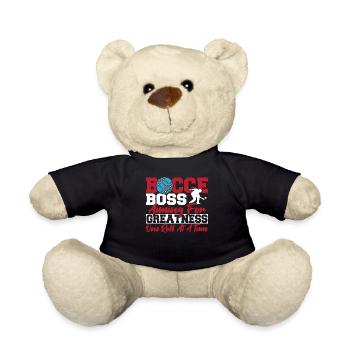 Boccia Bocce Champion Bowls Bocce Equipment - Teddy Bear - black - Front