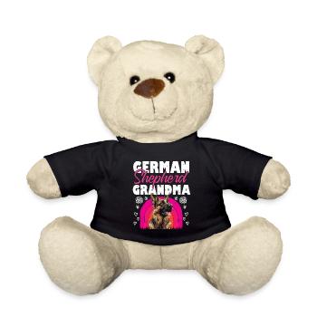 GERMAN SHEPHERD GRANDMA Deutscher Schäferhund - Teddy - Schwarz - Vorne