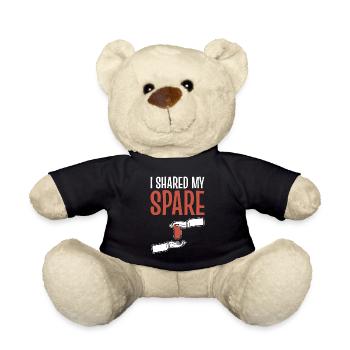 I Shared My Spare Praktizierender Arzt - Teddy - Schwarz - Vorne
