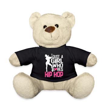 HipHop -Tänzer Breakdancing Der 80er 90er Hip Hop - Teddy - Schwarz - Vorne