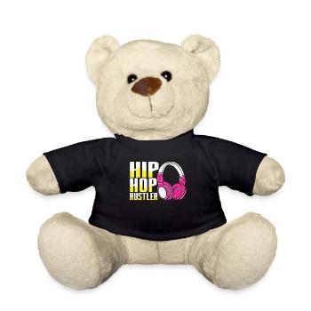 HipHop -Tänzer Breakdancing Der 80er 90er Hip Hop - Teddy - Schwarz - Vorne
