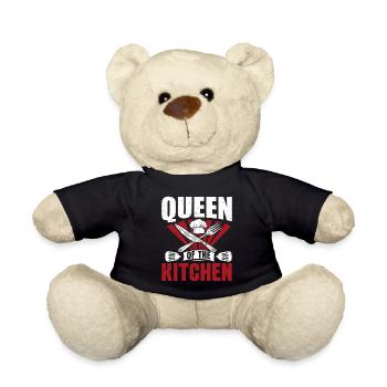 Cuisine Amateur de cuisine Chef culinaire - Nounours - noir - Devant