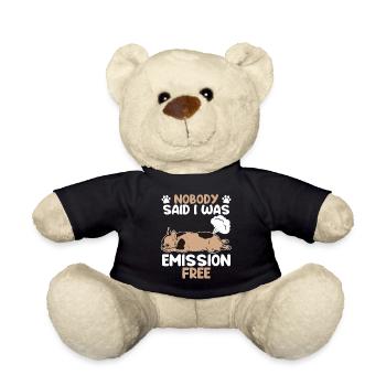 Bouledogue français Personne n’a dit que j’étais une émission - Nounours - noir - Devant
