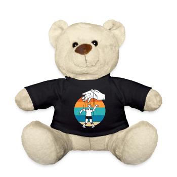 Puppenspielerhand Puppenspieler - Teddy - Schwarz - Vorne