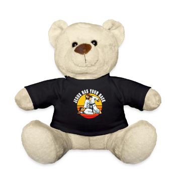 Kawaii Chibi Anime Girl Anime Merch Japanese - Teddy Bear - black - Front