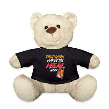 Grillmeister PREP WORK MAKES THE MEAL WORK - Teddy Bear - black - Front