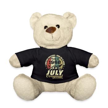 Juli 1968 Geburtstagsgeschenk 1968 Juli 1968 - Teddy - Schwarz - Vorne