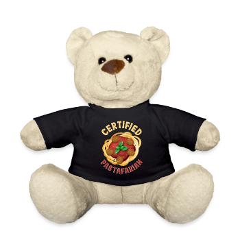 Fliegendes Spaghettimonster FSM - Teddy - Schwarz - Vorne