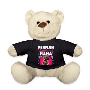 Hundemama GERMAN SHEPHERD MOM Hundebesitzerin - Teddy - Schwarz - Vorne