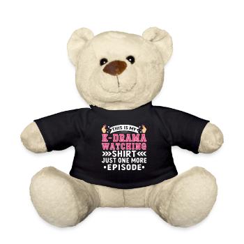 Korean Drama Merch K-Drama Lover Fan - Teddy Bear - black - Front