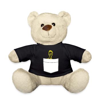 pigeon fancier pigeon bird lover pigeon - Teddy Bear - black - Front