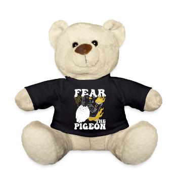 pigeon fancier pigeon bird lover pigeon - Teddy Bear - black - Front