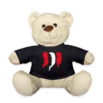 Rayures style péruvien - Nounours - noir - Devant