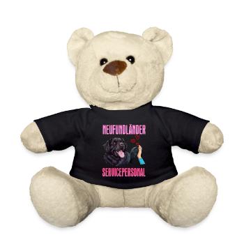 Newfie Owner NEWFOUNDLAND SERVICE STAFF - Teddy Bear - black - Front