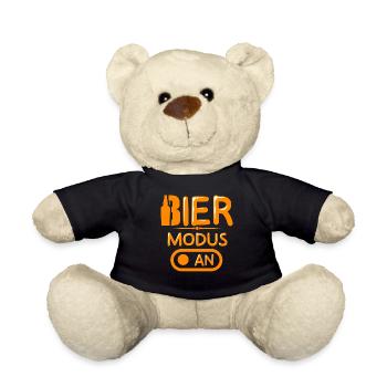 Beer Mode on Bier Modus an - Teddy - Schwarz - Vorne