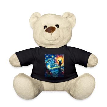Backpacker Backpacking Camping Wandern Sternennach - Teddy - Schwarz - Vorne