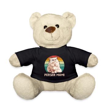 PERSER MAMI Perserkatzen Besitzerin Perser Mama - Teddy - Schwarz - Vorne