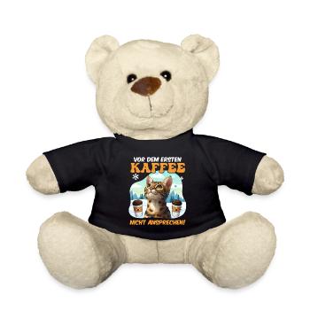 Bengal NE VOUS APPROCHEZ PAS AVANT VOTRE PREMIER CAFÉ ! - Nounours - noir - Devant