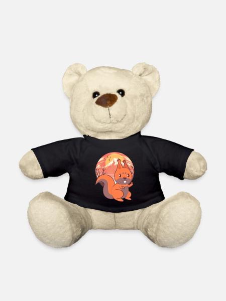 Enfant écureuil enfants - Nounours - noir