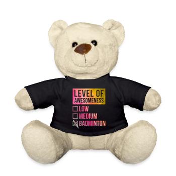 Badminton - Teddy - Schwarz - Vorne