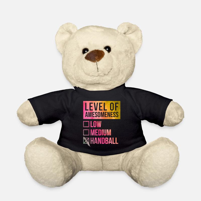 handball - Nounours - noir