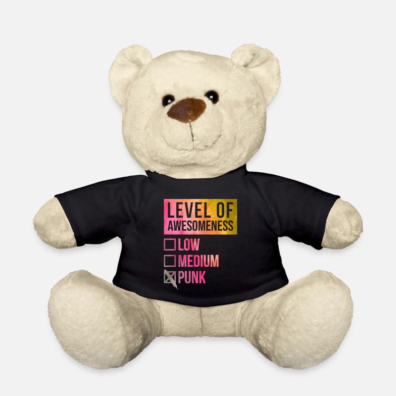 Punk - Teddy - Schwarz