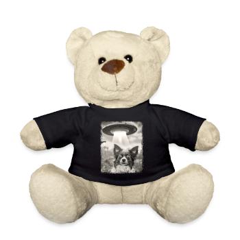 Papillon chien OVNI Alien Alien Selfie - Nounours - noir - Devant