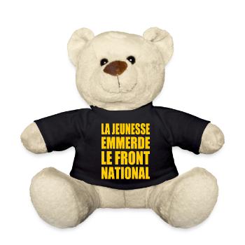Die Jugend fickt den Front National - Teddy - Schwarz - Vorne