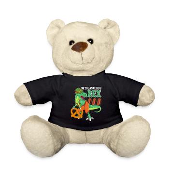 Münchner Volksfest OKTOBASAURUS REX Lustiges - Teddy - Schwarz - Vorne