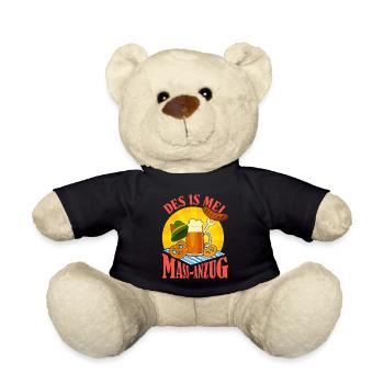Münchner Volksfest MEI MASS-ANZUG Lustiges - Teddy - Schwarz - Vorne