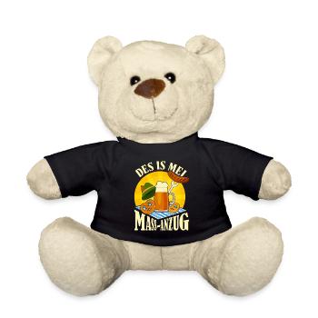 Münchner Volksfest MEI MASS-ANZUG Lustiges - Teddy - Schwarz - Vorne