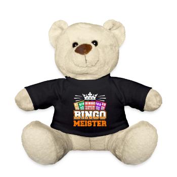 Bingo Players BINGO MASTER Bingo Lovers - Teddy Bear - black - Front