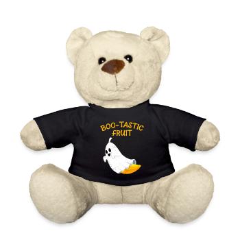 Halloween Party BOO-TASTIC FRUIT Funny Bananas - Teddy Bear - black - Front