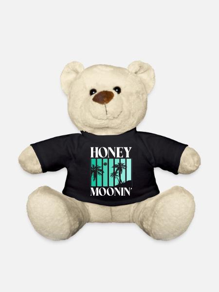 Flitterwochen Ehemann Ehefrau Paare Urlaubs - Teddy - Schwarz