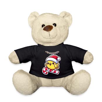 Canaries de Noël - Nounours - noir - Devant