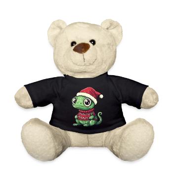 Noël caméléon - Nounours - noir - Devant