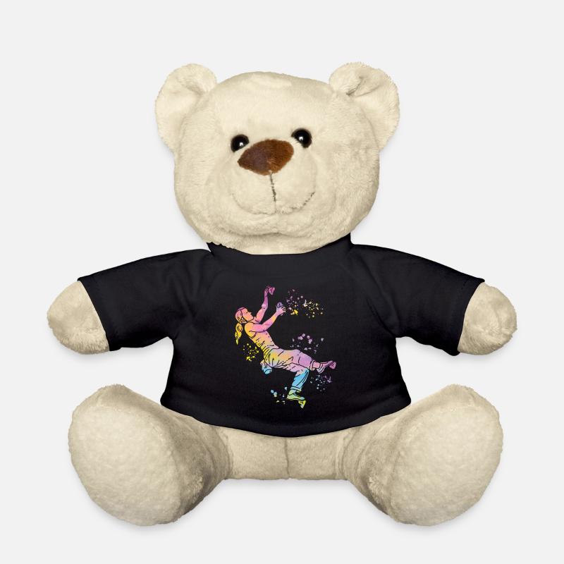 Boulderer Colorsplash Boulder Bouldern - Teddy - Schwarz